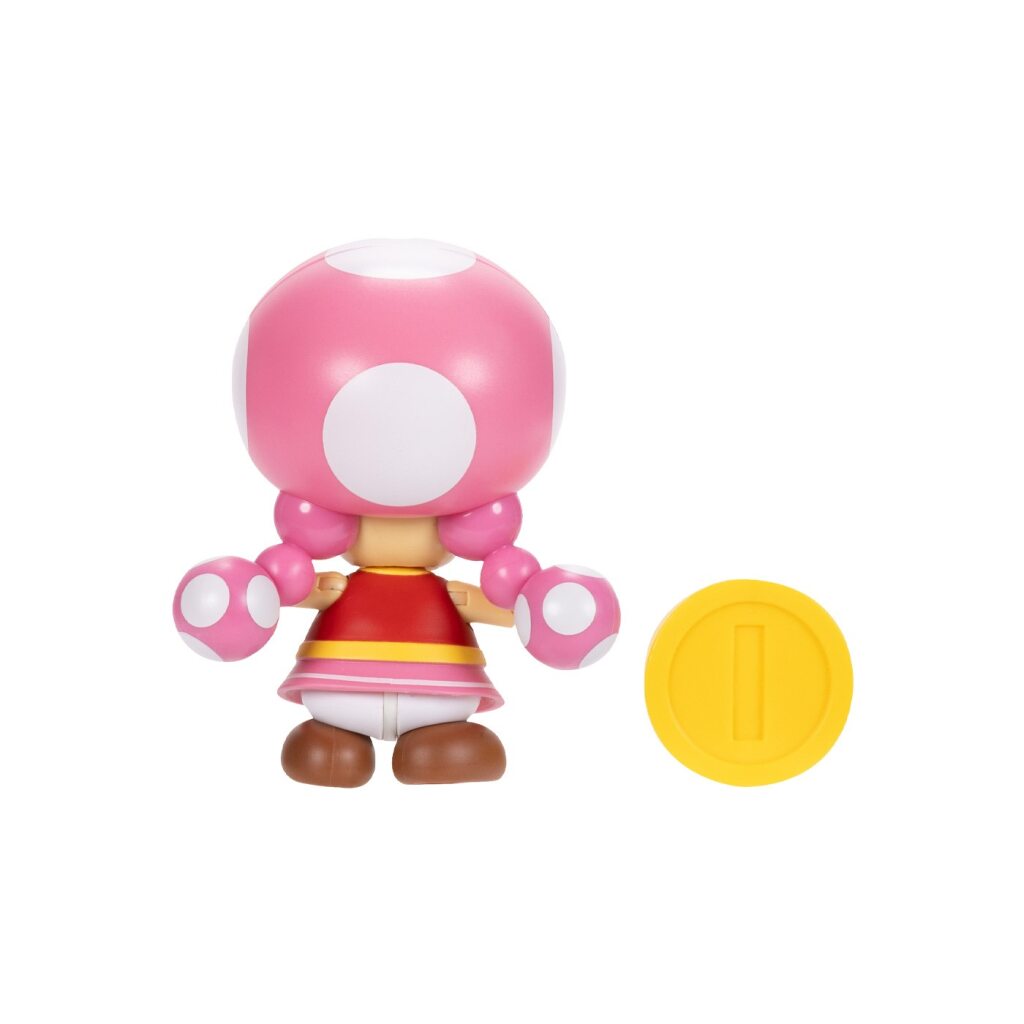 Figura Coleccionable Toadette 4" Serie 43 Mario Bros Oficial Nintendo img #5