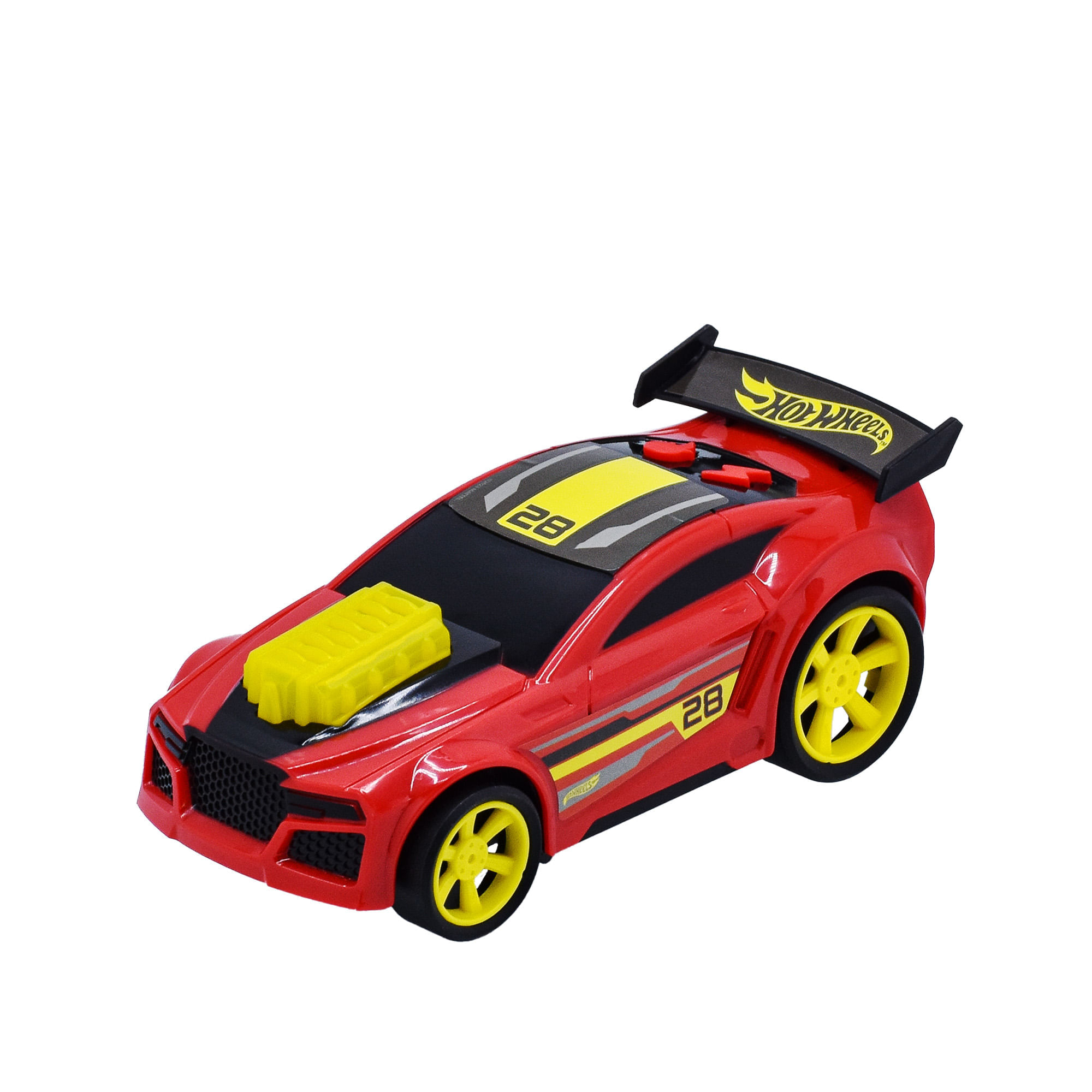 Vehículo Hot Wheels Free Wheels Rojo con Luces y Música img #2