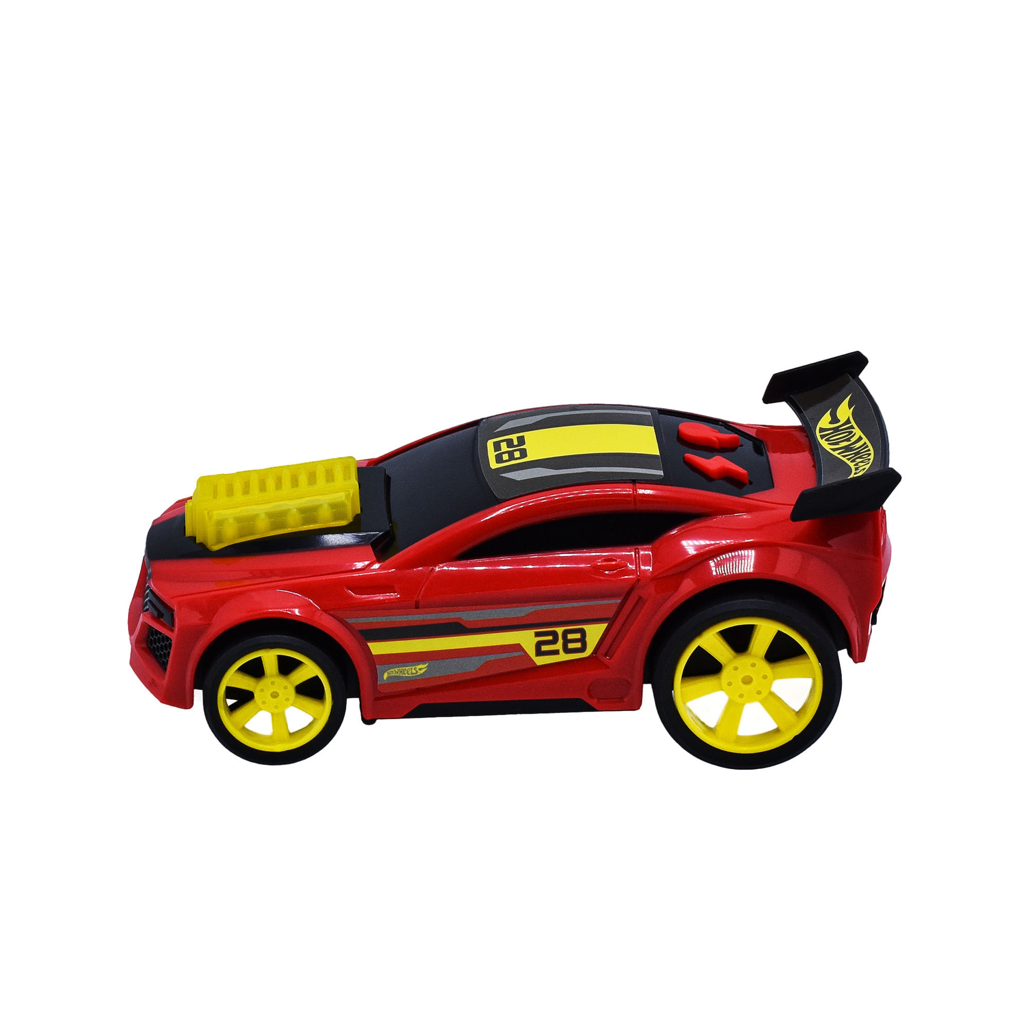 Vehículo Hot Wheels Free Wheels Rojo con Luces y Música img #4