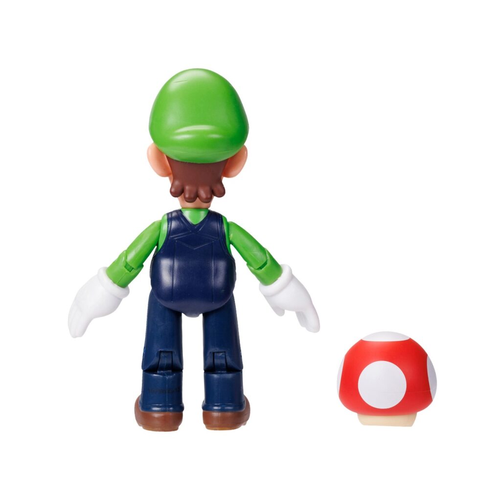Figura Coleccionable Luigi 4" Serie 43 Mario Bros Oficial Nintendo img #5