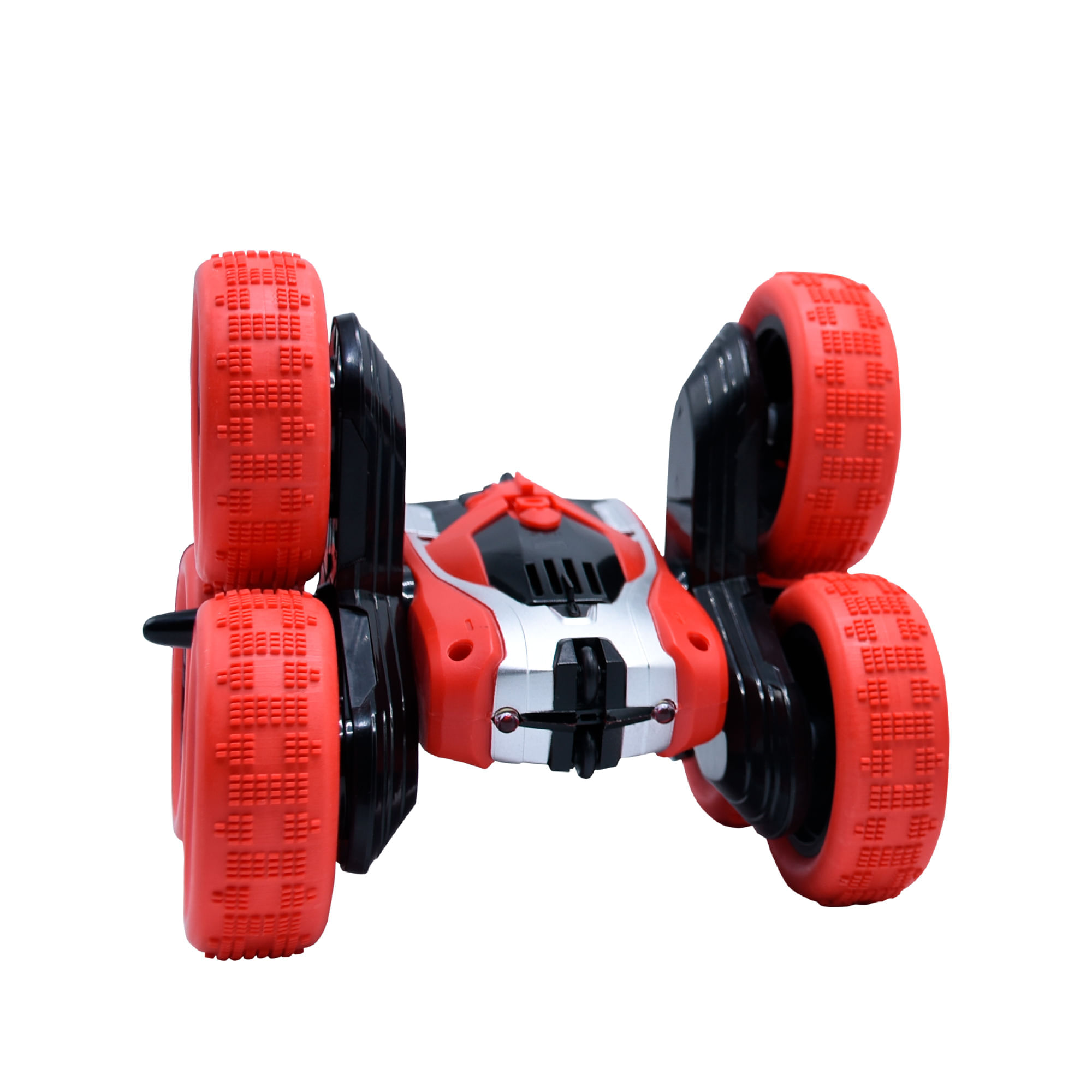 Carro Control Remoto Roller Car Con Luces Y Sonido, Piruetas 360 Rojo Toy Logic img #1