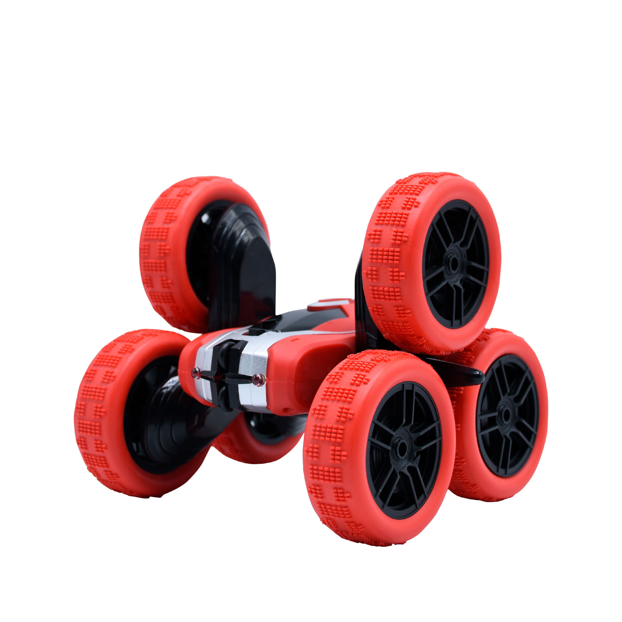 Carro Control Remoto Roller Car Con Luces Y Sonido, Piruetas 360 Rojo Toy Logic img #2