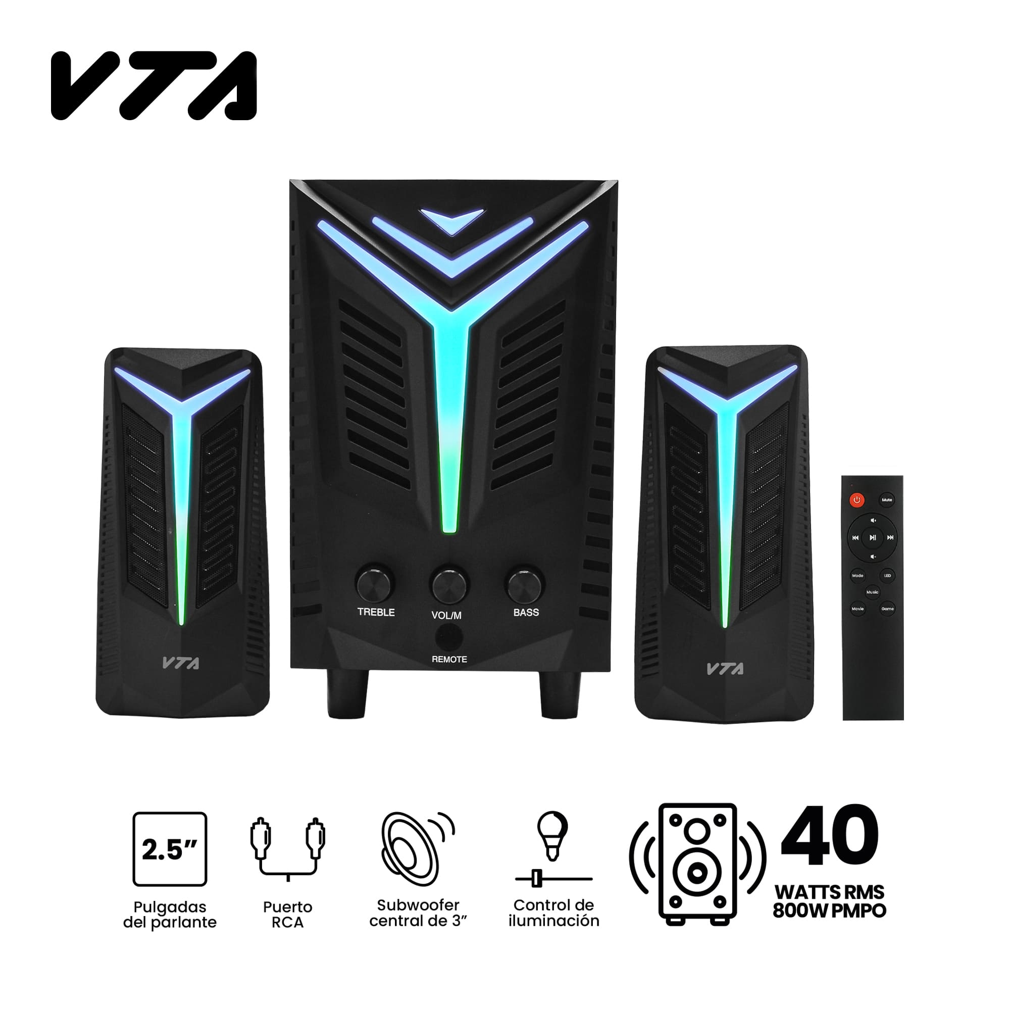 Minicomponente VTA De 40W RMS img #8