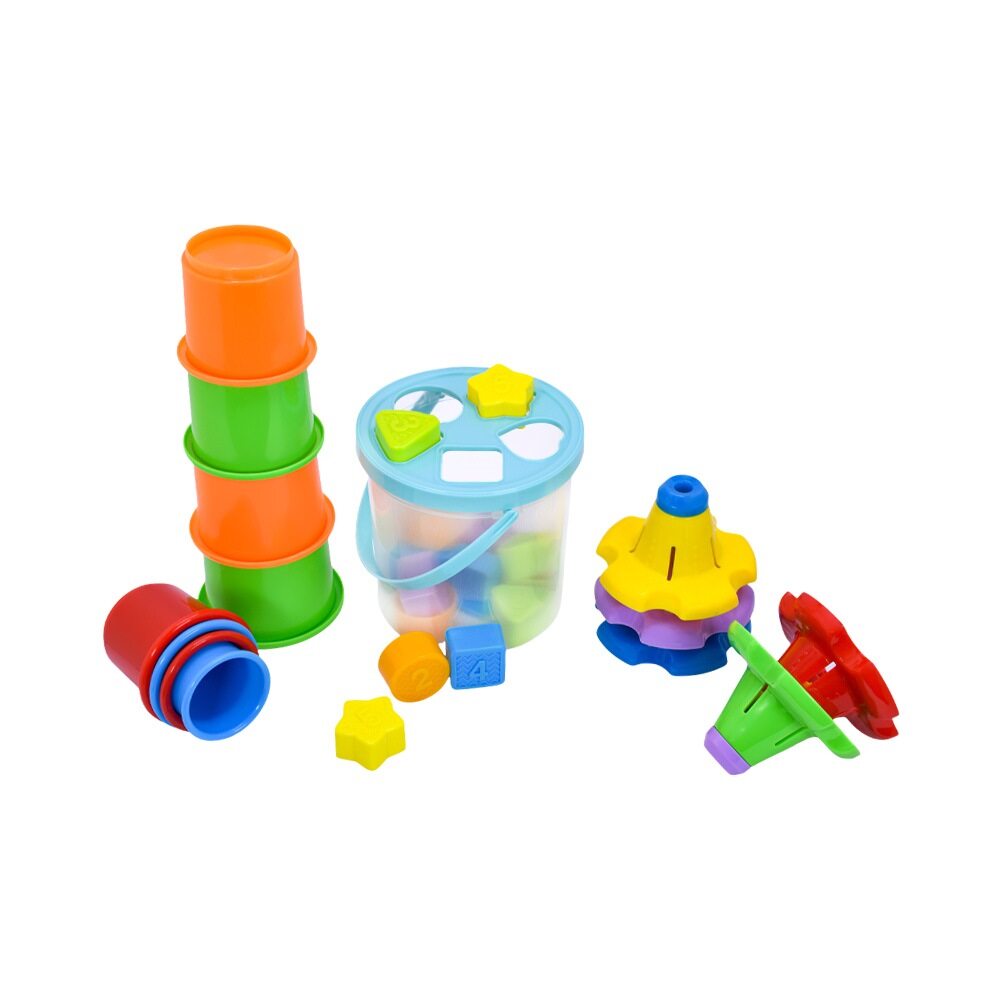 Set 3 en 1 Apilar Encajar y Girar Fun For Kids img #1