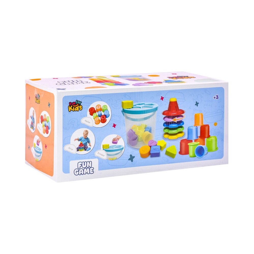 Set 3 en 1 Apilar Encajar y Girar Fun For Kids img #6