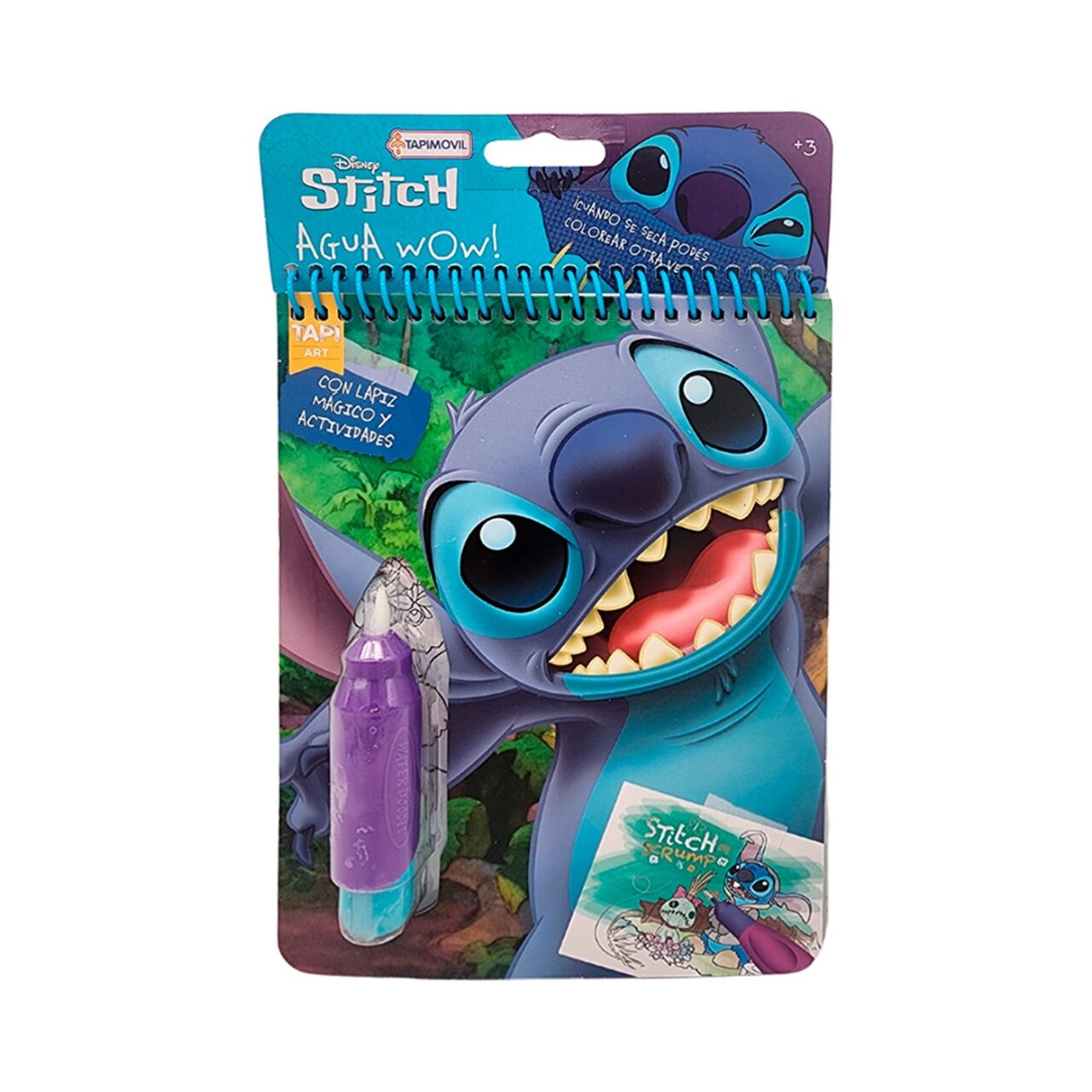 Libreta Mágica Stitch Disney para Pintar con Agua img #1
