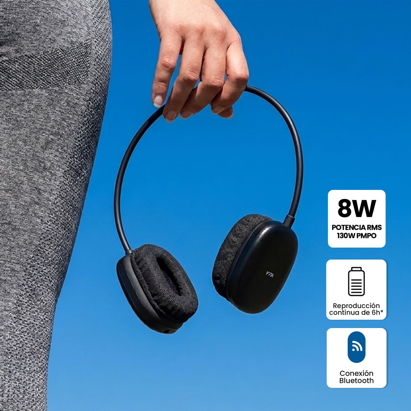 Audífonos Bluetooth de Diadema Lite img #2
