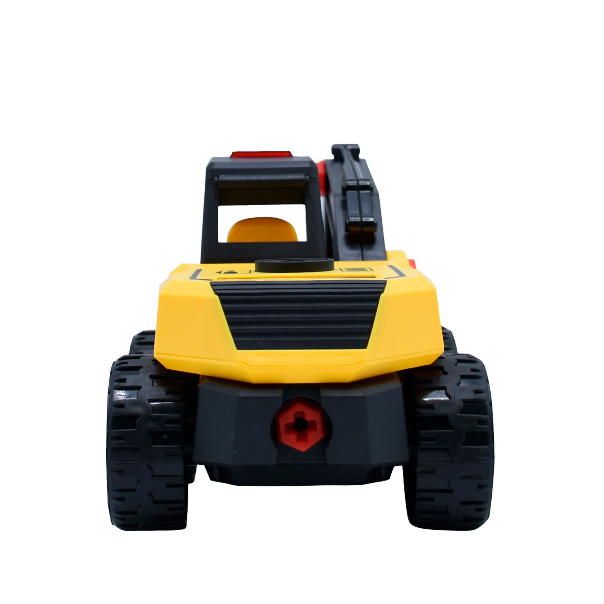 Carro de Fricción Construcción Workers Truck Pala Excavadora Toy Logic img #2
