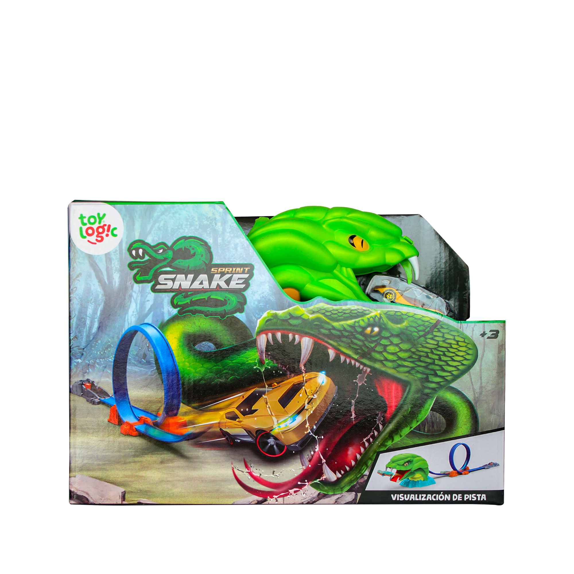 Pista Lanzador Reptil 360° Toy Logic img #5