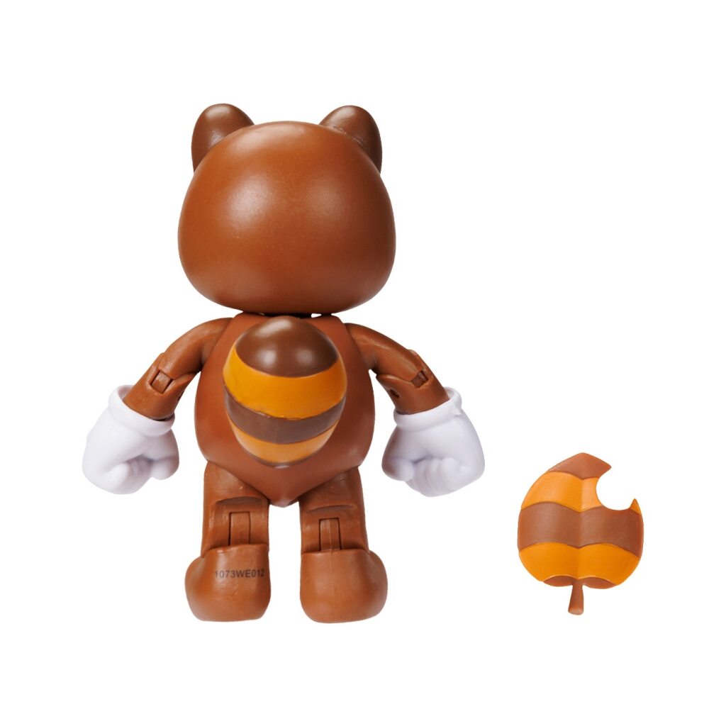 Figura Coleccionable Tanooki Mario 4" Serie 43 Mario Bros Oficial Nintendo img #5
