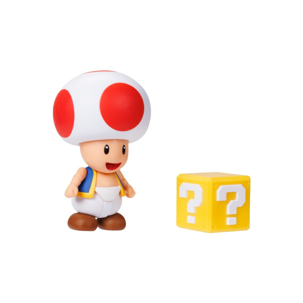 Figura Coleccionable Toad 4" Serie 43 Mario Bros Oficial Nintendo img #3