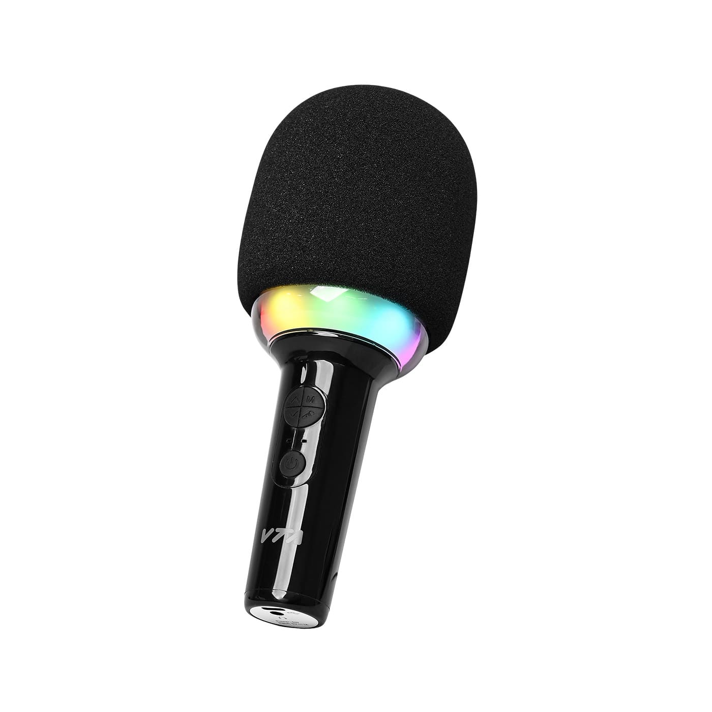 Micrófono Karaoke VTA Con Efectos De Cambio De Voz Negro img #1