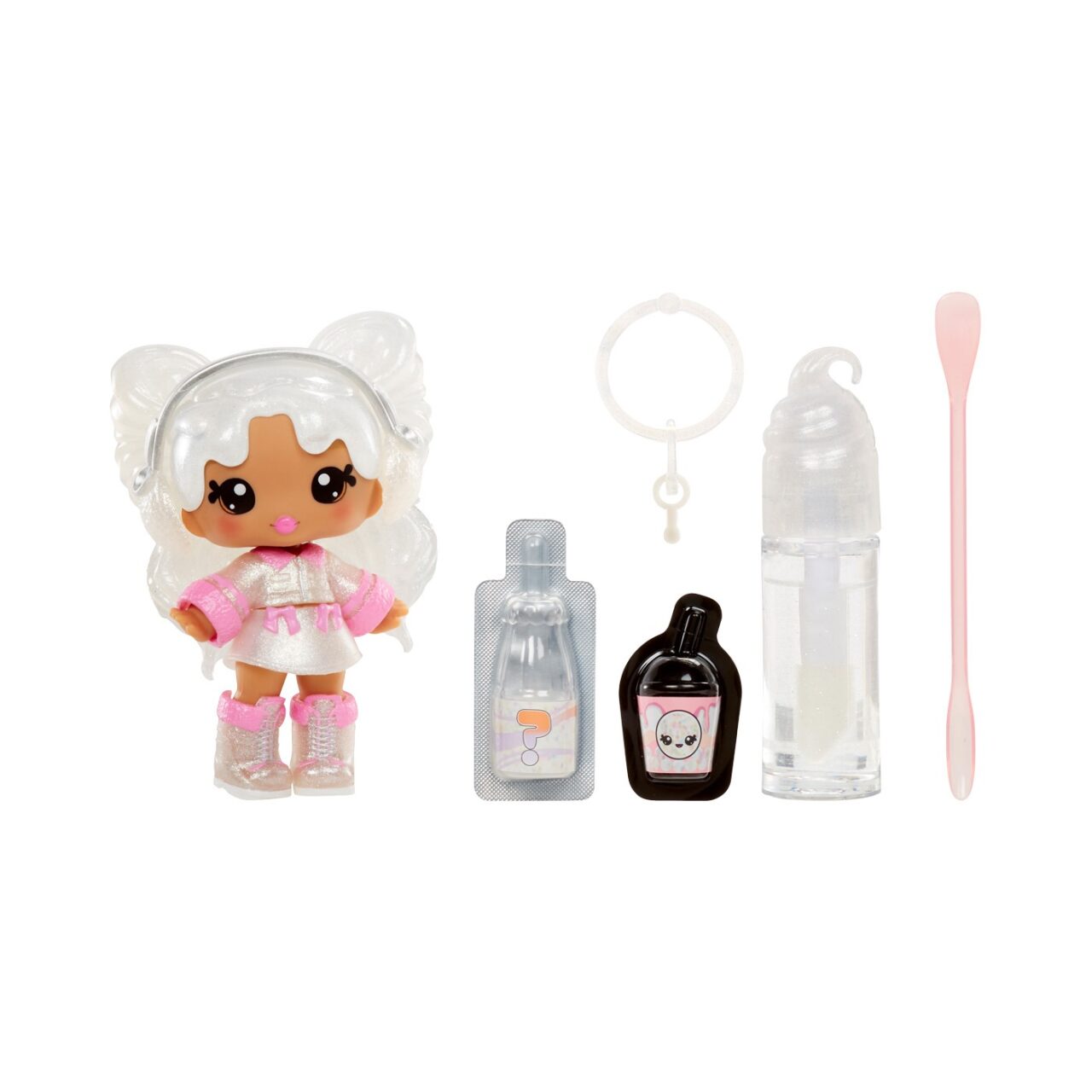 Muñeca Yummiland Avery Ice Cream con Brillo Labial para Preparar img #1