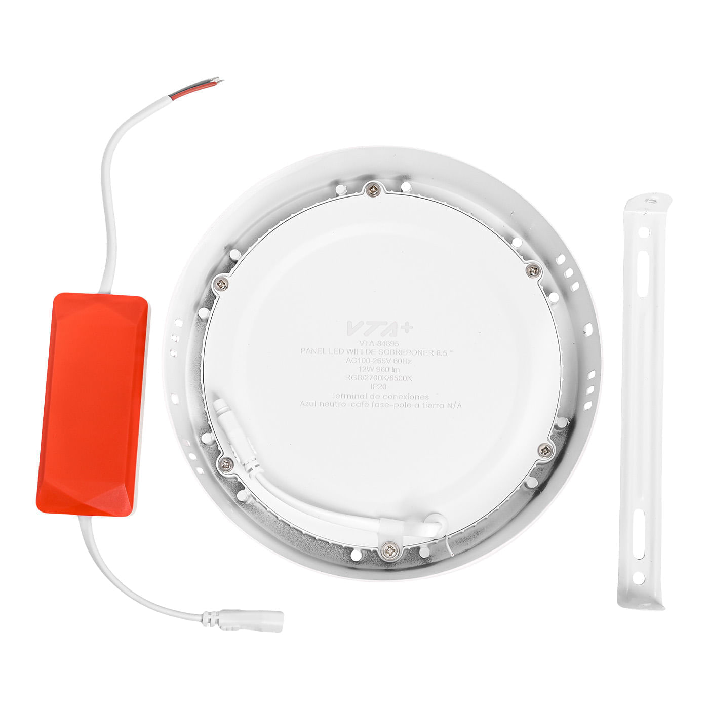 Panel LED WiFi de Sobreponer VTA+ Neexi 6.5" 12W CCT img #4