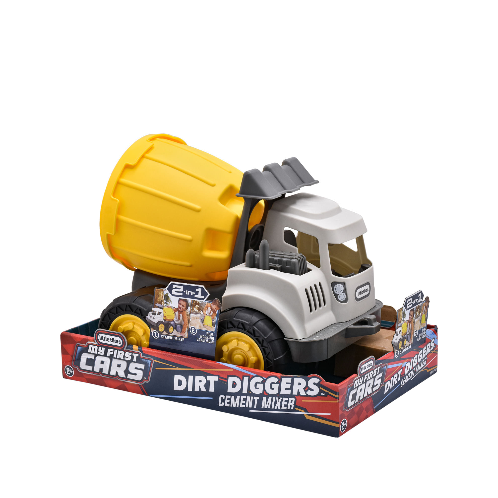 Excavadora y Mezcladora Littles Tikes 2 en 1 img #1