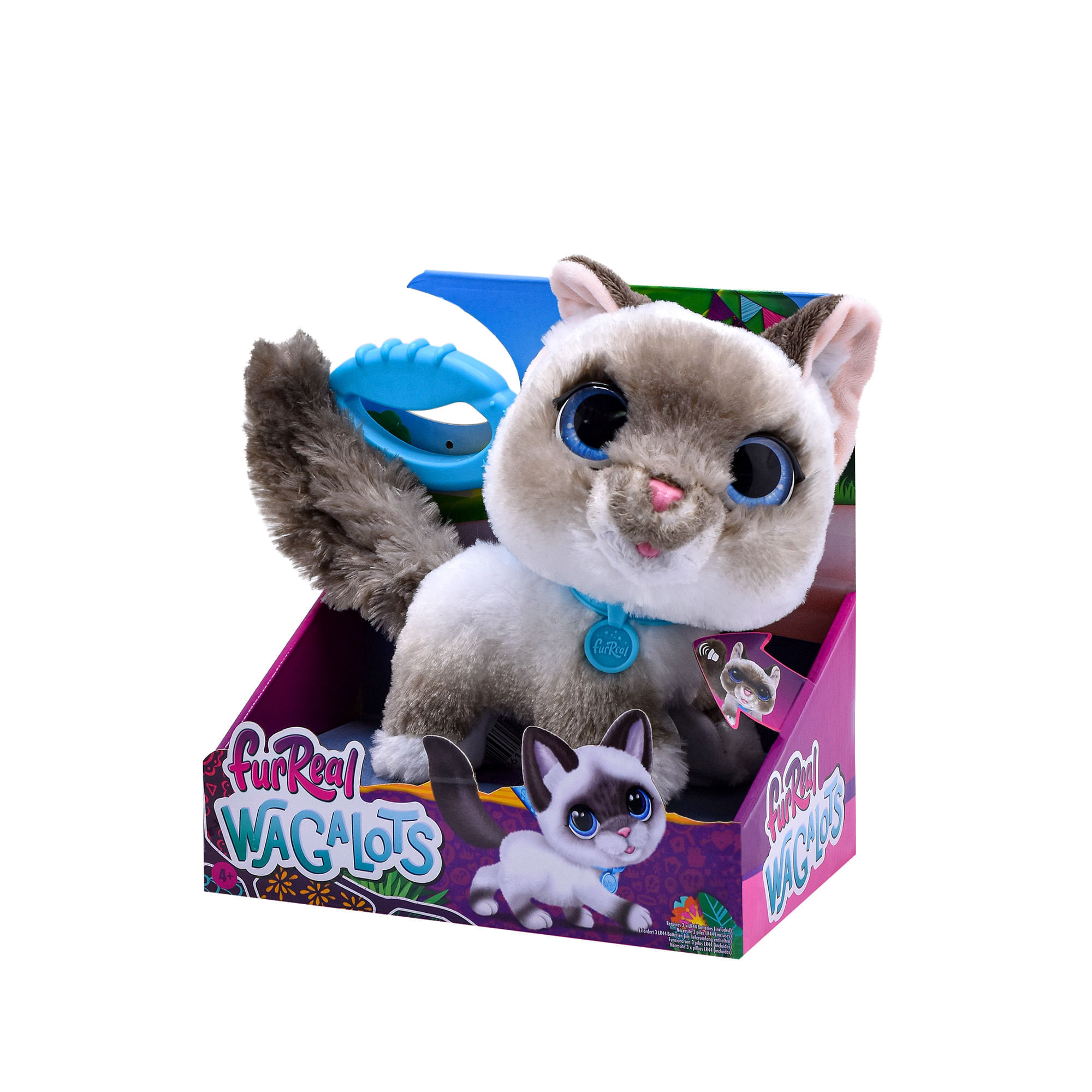 Peluche FurReal Interactivo Kitty Paseador img #1