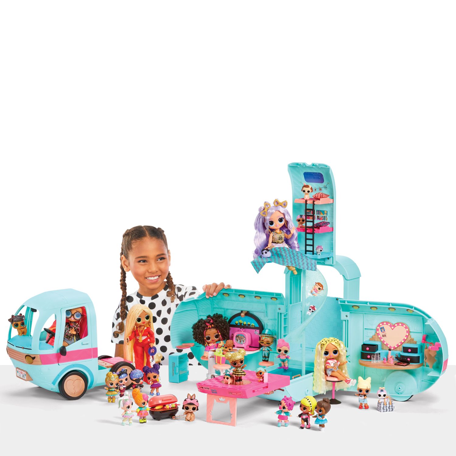 Playset LOL Surprise Camper Glam N’ Go Con Más de 50 Sorpresas img #3