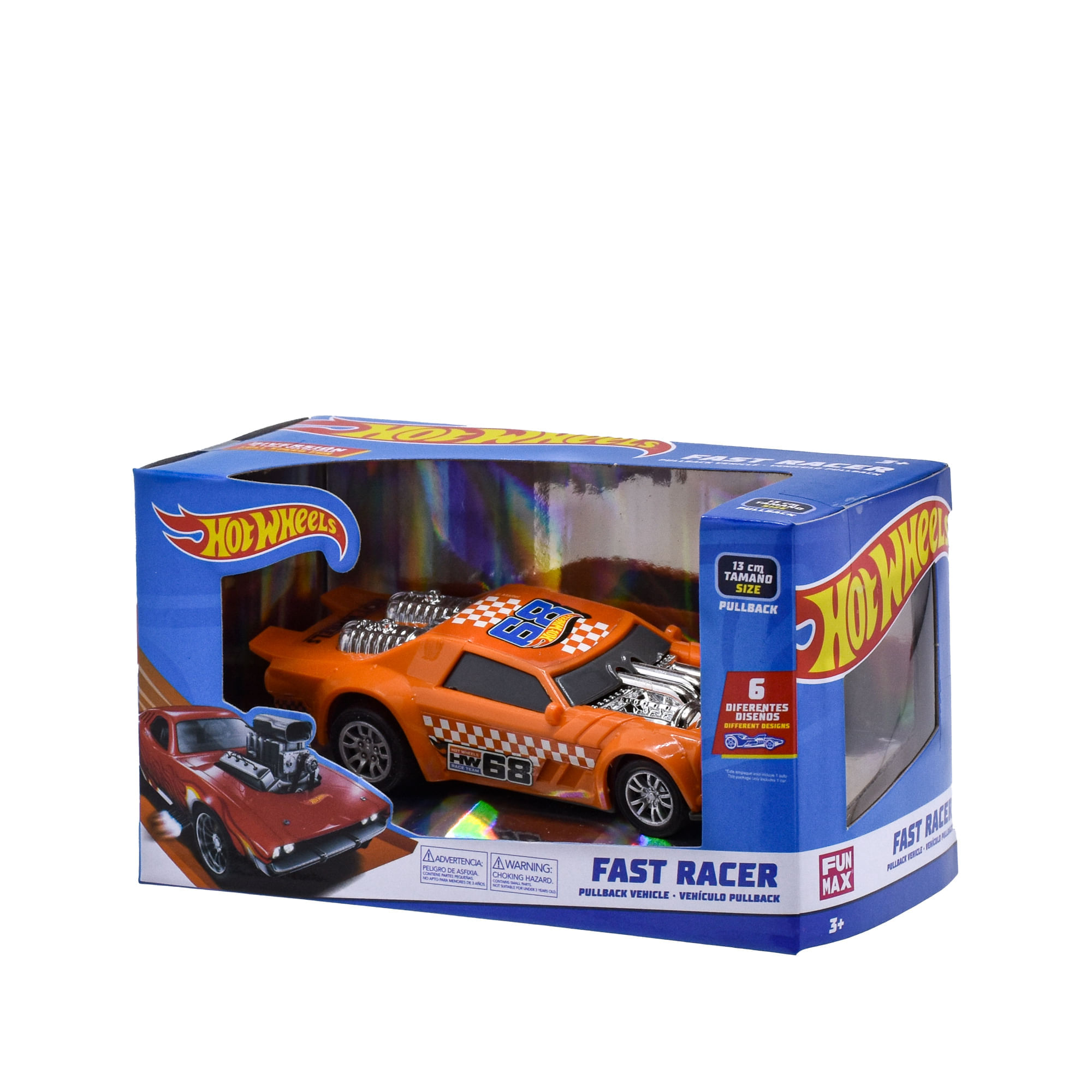Carro Pullback Hot Wheels 13 Cm img #2