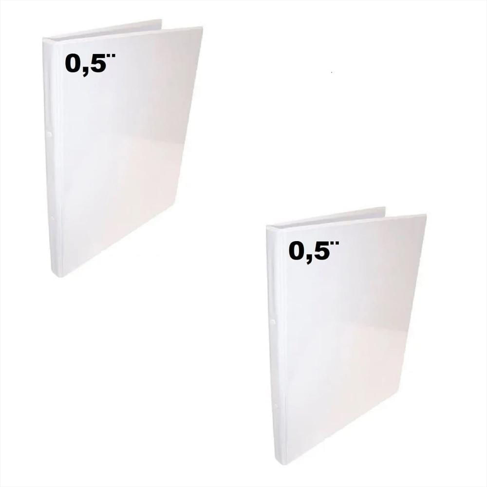 2 Folder Blanco Carta 0.5 Pulgadas img #1