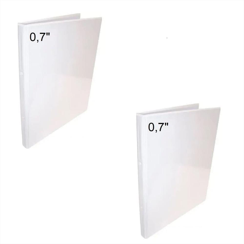 2 Folder Blanco Carta 0.7 Pulgadas img #1