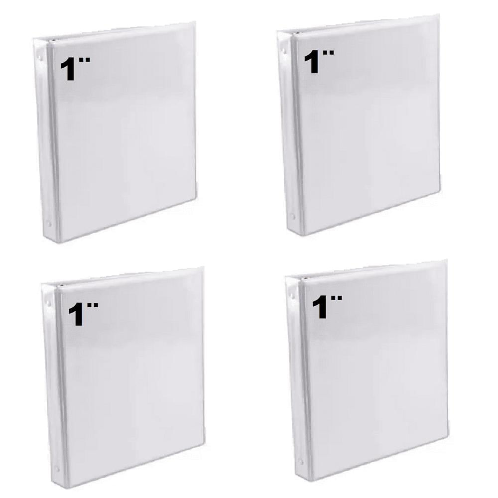 4 Folder Blanco Carta 1 Pulgada img #1