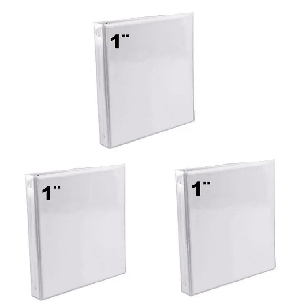 3 Folder Blanco Carta 1 Pulgada img #1