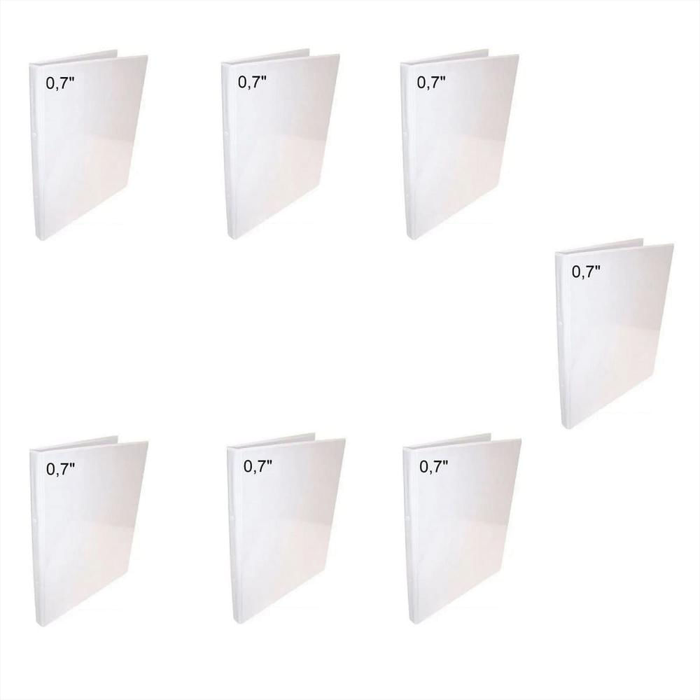 7 Folder Blanco Carta 0.7 Pulgadas img #1