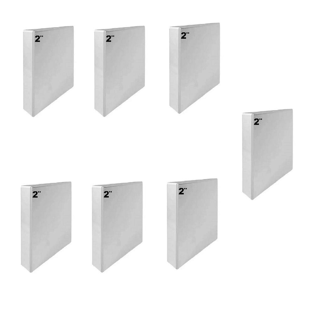 7 Folder Blanco Carta 2 Pulgadas img #1