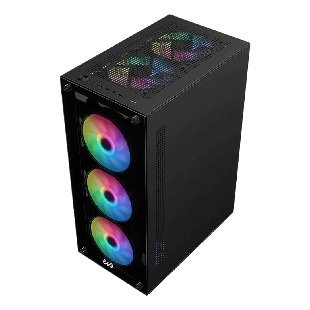 Chasis Eva HX110A Black + 4 Fan FRGB img #5