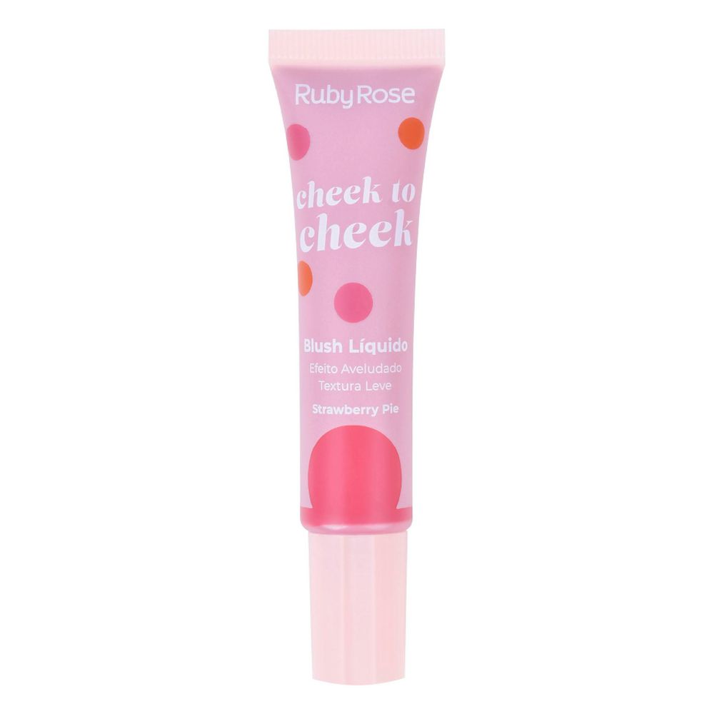 Rubor RUBY ROSE LIQUIDO CHEEK TO CHEEK STRAWBE (16  ml) img #1