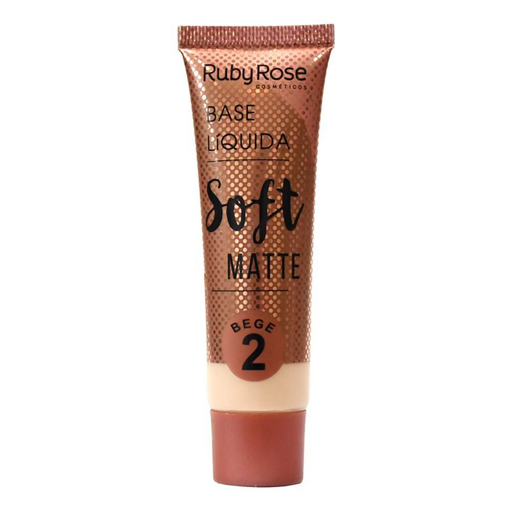 Base RUBY ROSE LIQUIDA SOFT MATTE BEIGE 2 (29  ml) img #1