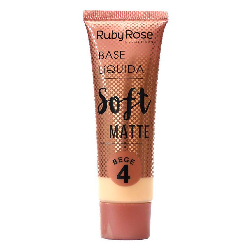 Base RUBY ROSE LIQUIDA SOFT MATTE BEIGE 4 (29  ml) img #1