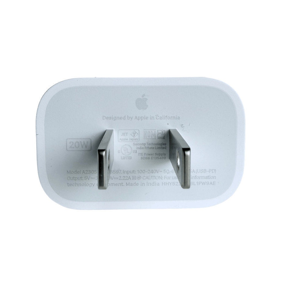 Cargador Original Apple iPhone 20W img #2