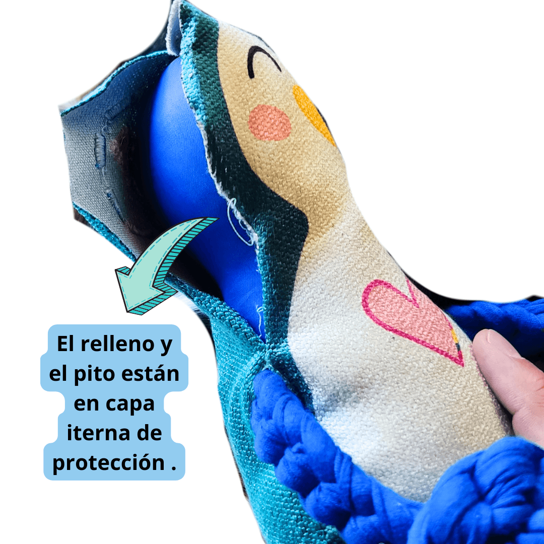 Kit Juguetes Para Perro: 2 Peluches + Mordedor Resistente img #3