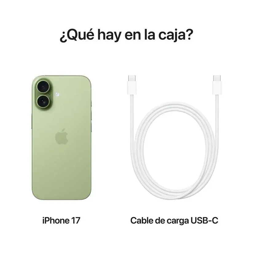 iPhone 17, 256GB, Verde, Dual e-Sim img #4