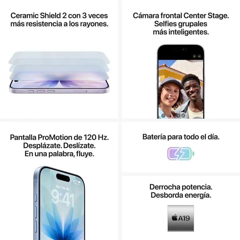 iPhone 17, 256GB, Verde, Dual e-Sim img #3