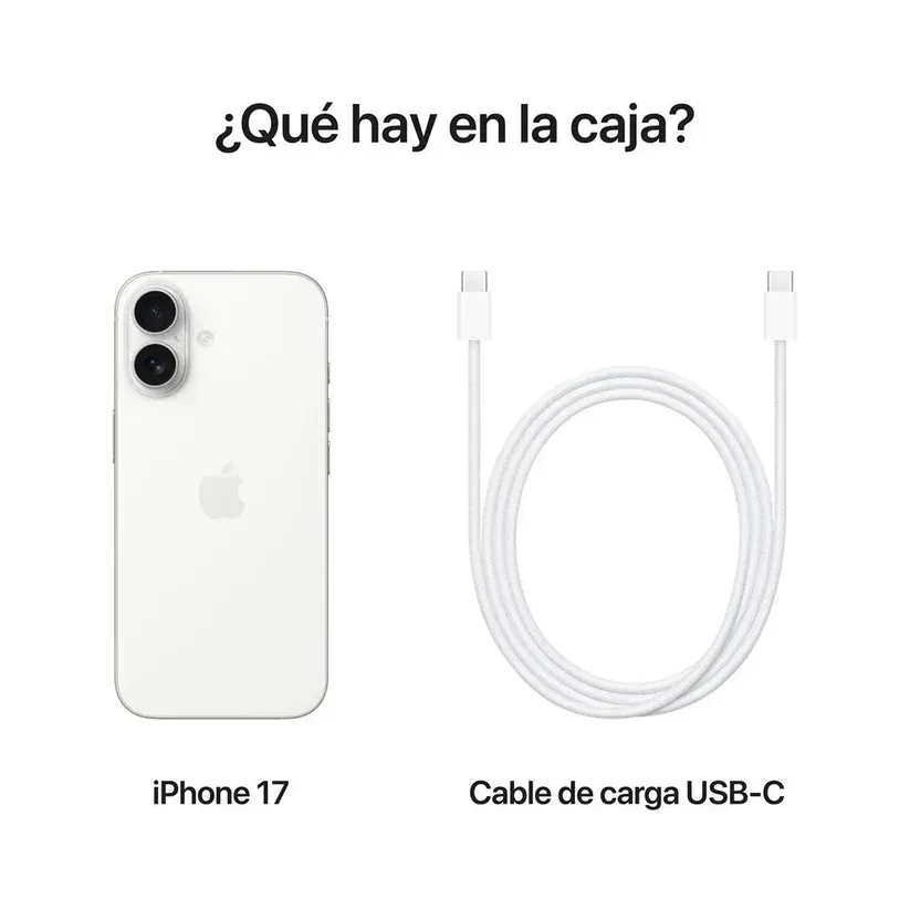 iPhone 17, 256GB, Blanco, Dual e-Sim img #4