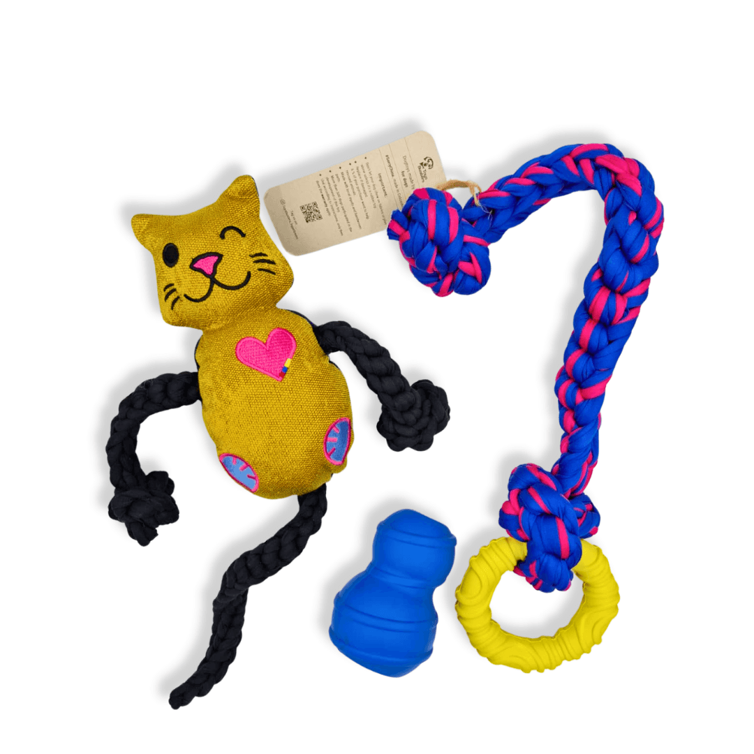 Juguetes Para Perro: Kit De 3 Juguetes Premium img #1
