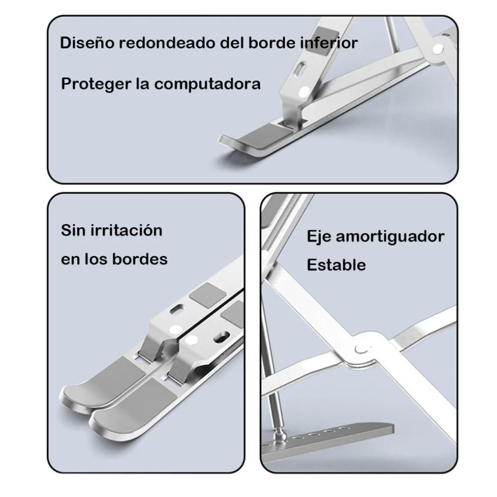 Soporte De Mesa Para Tablet Y Celular Base Ajustable img #3