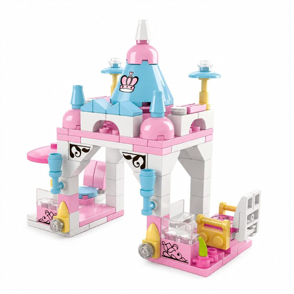 Set De Construcción Creativa Tipo Castillo Princesa img #3