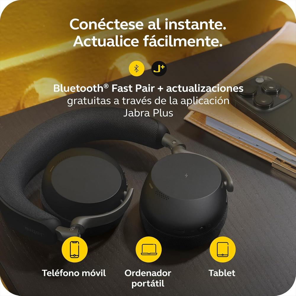 Audífonos Inalámbricos Jabra Evolve3 75 Ms Bluetooth Usb img #5