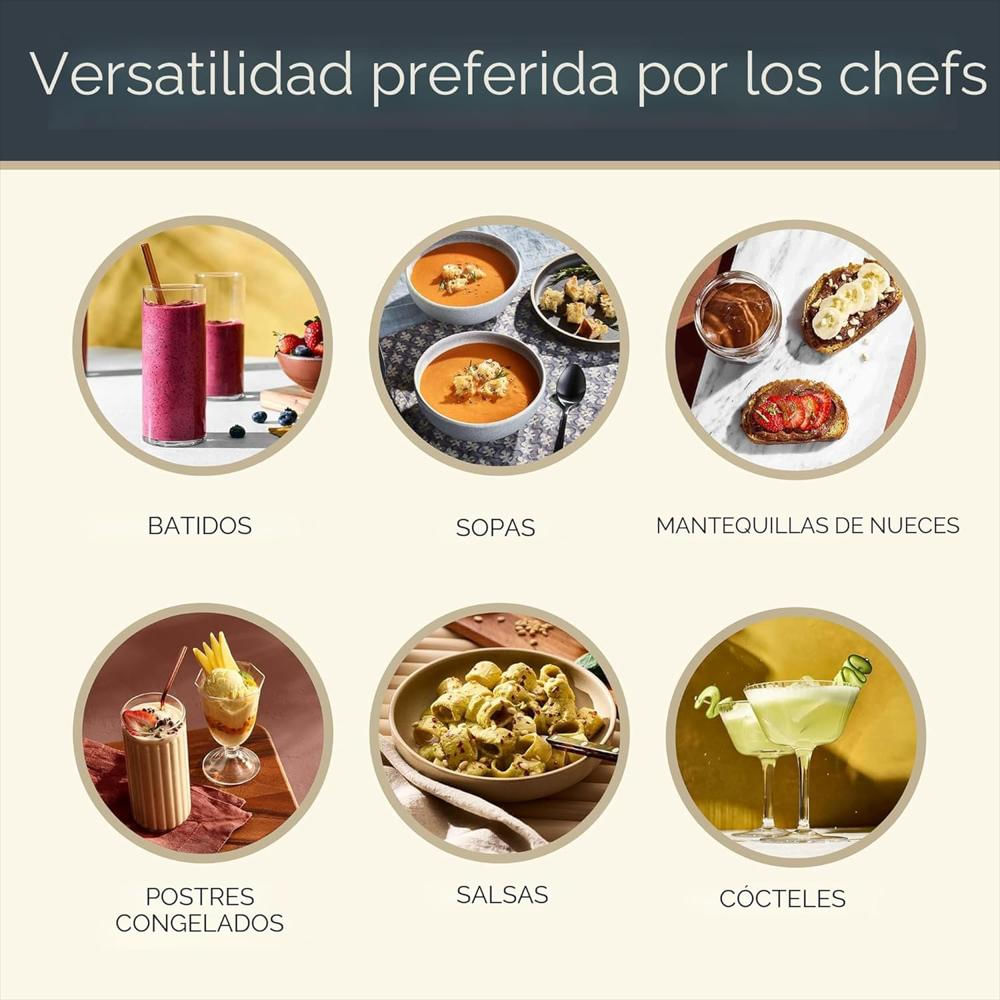 Licuadora Vitamix Explorian 64 Onzas Programa Automático Antilímites Negra img #5