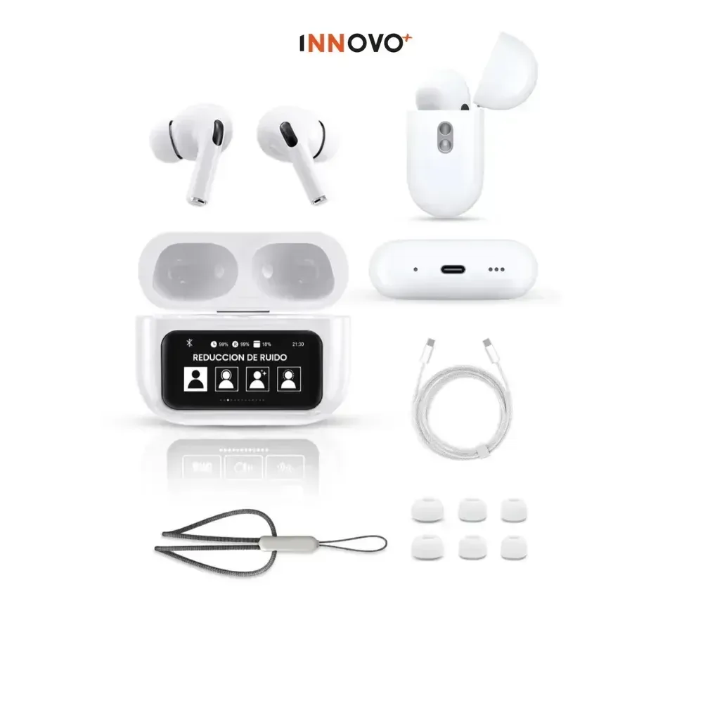 Audífonos Pods Pro 2da Generación Con Pantalla Táctil Premium img #2