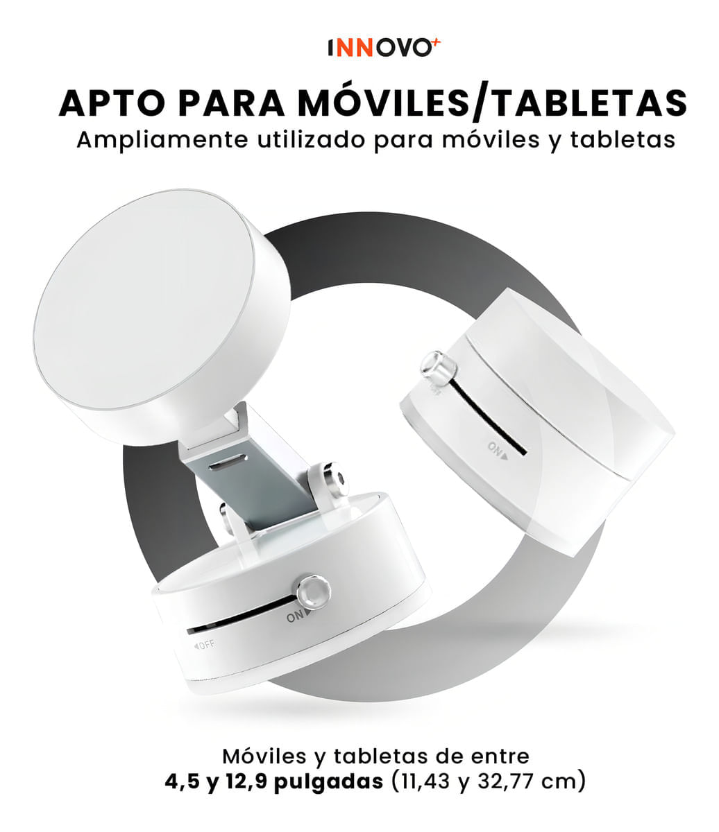 Soporte Holder Multifuncional Magnético Universal Con Ventosa Para Celulares Y Tablets img #4