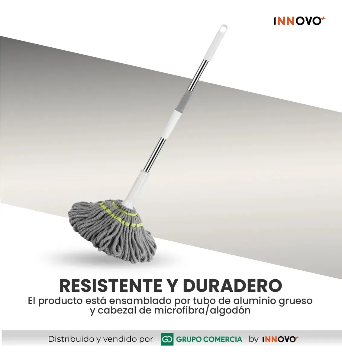 Trapero Autoexprimible Giratorio 360 Mopa Microfibra img #2