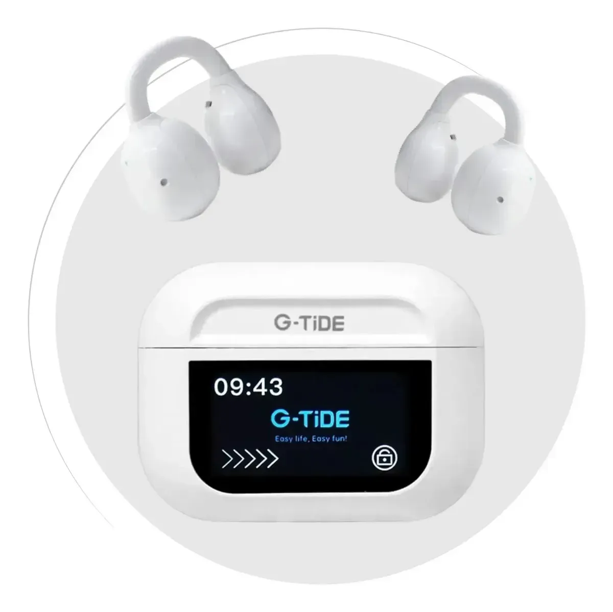 Audífonos G-tide Tws Open-ear Con Estuche Táctil Inteligente Y Audio Espacial img #5