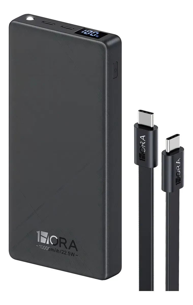 Power Bank 10.000 Carga Rápida 22.5w Indicador Digital 1 Hora Doble Salida Tipo C Gar264 img #1