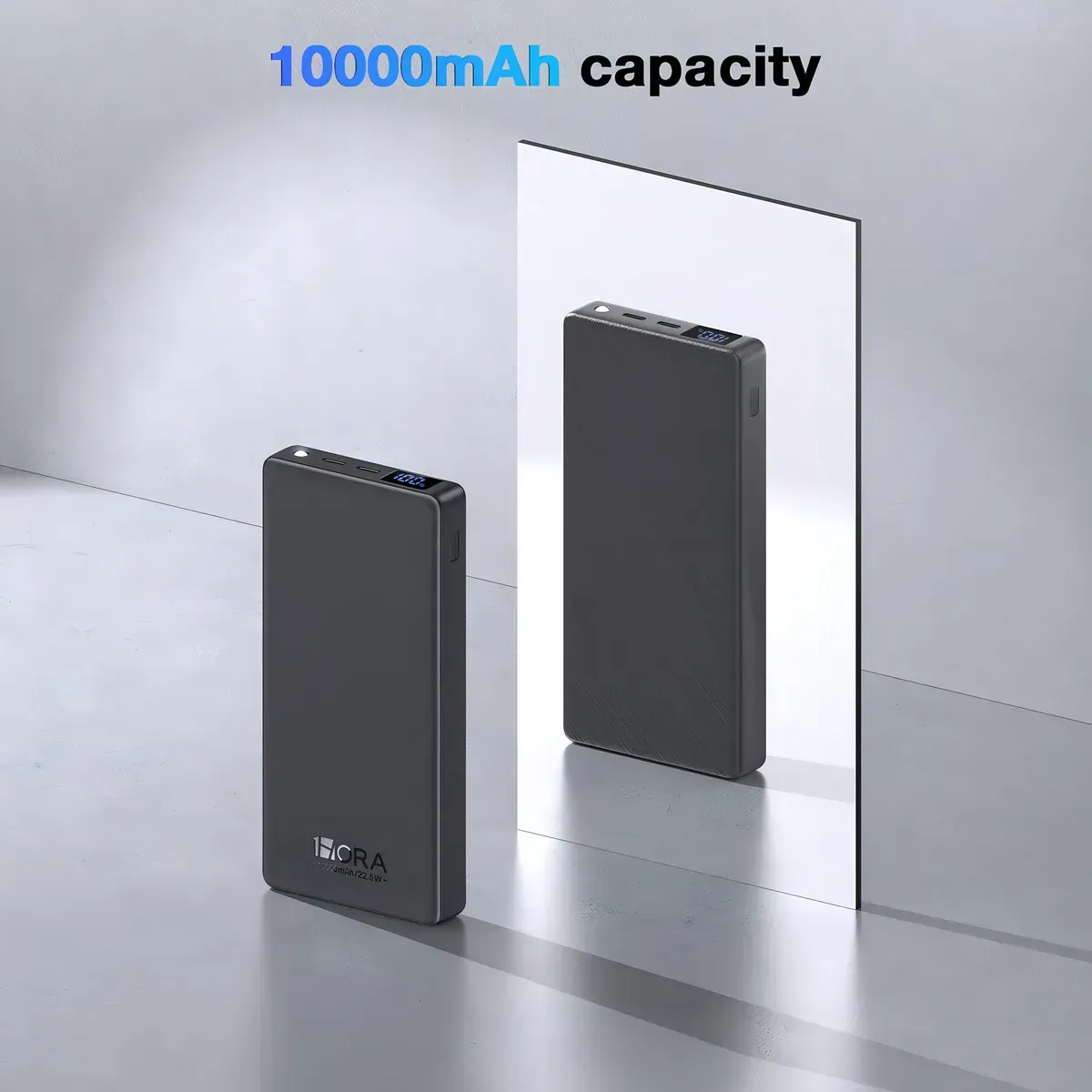 Power Bank 10.000 Carga Rápida 22.5w Indicador Digital 1 Hora Doble Salida Tipo C Gar264 img #3