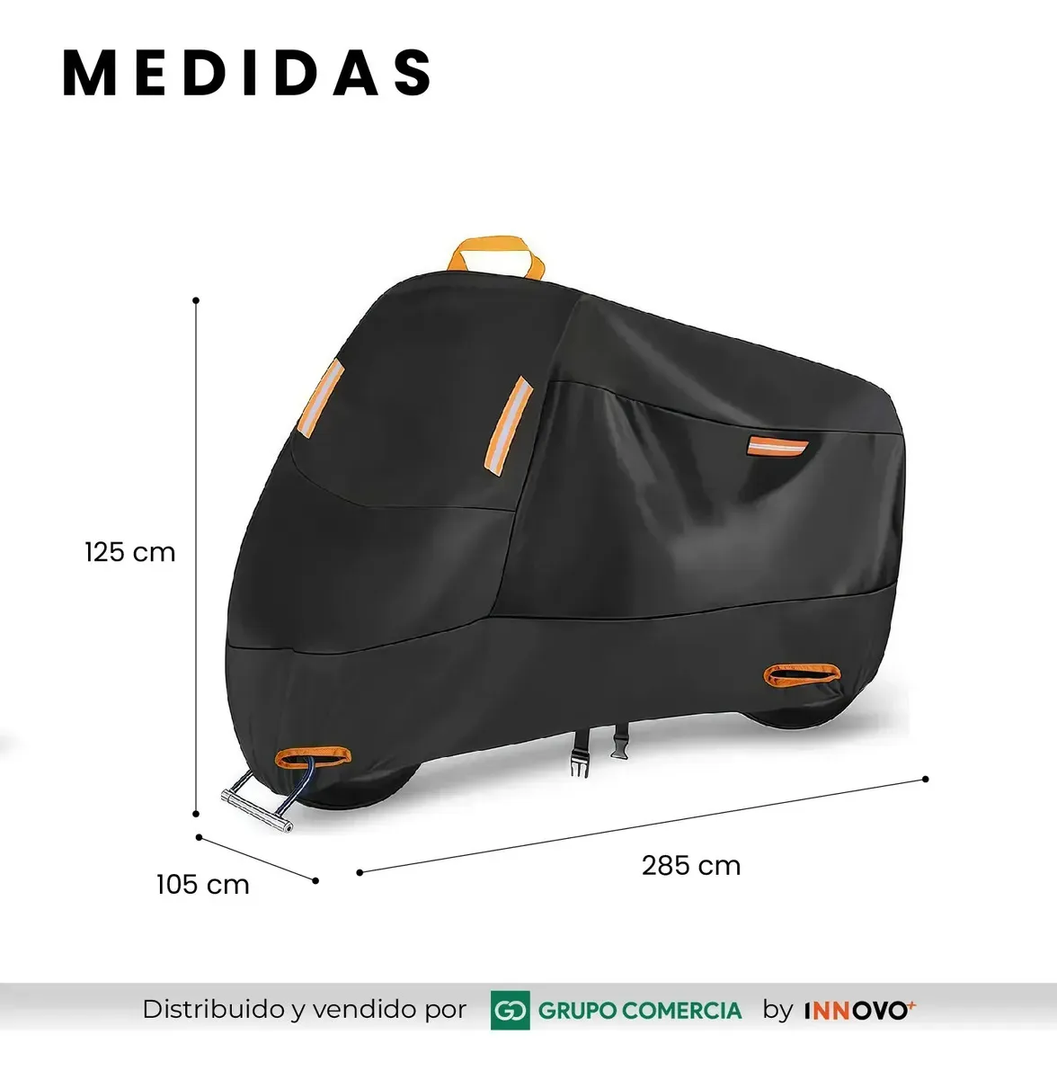 Pijama Para Motos Alto Cilindraje Turismo Impermeable Carpa Protección Uv img #4