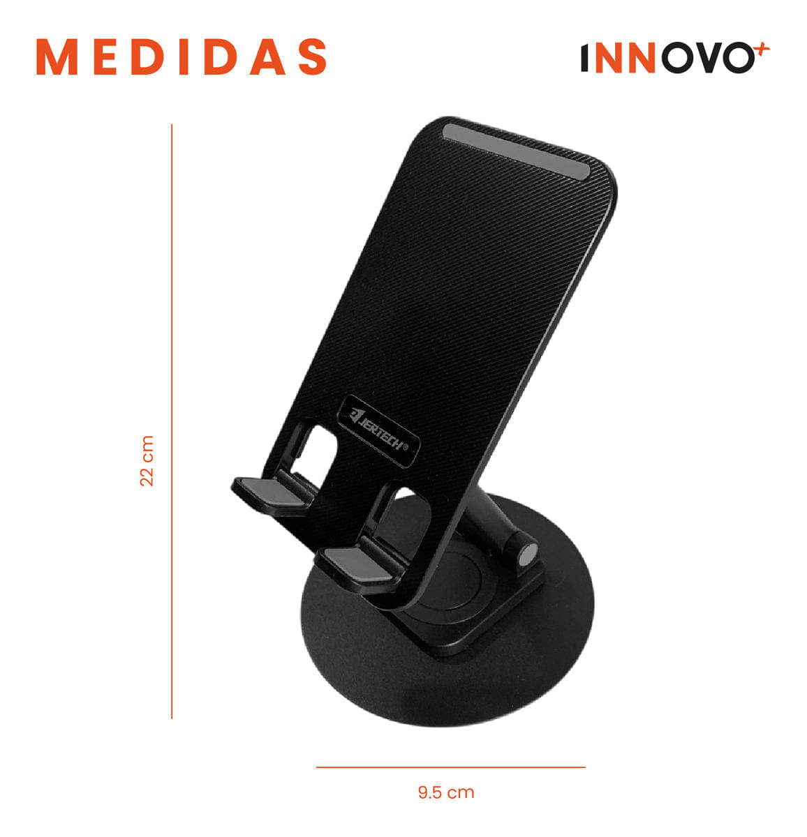 Teclado Inalambrico 3 En 1 Jertech Inn Receptor Usb Mouse Soporte Tablet O Celular Portatil img #3